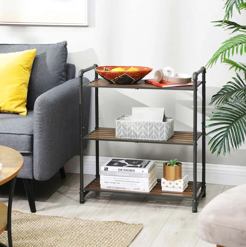 Best SONGMICS Étagère 3 niveaux industriel