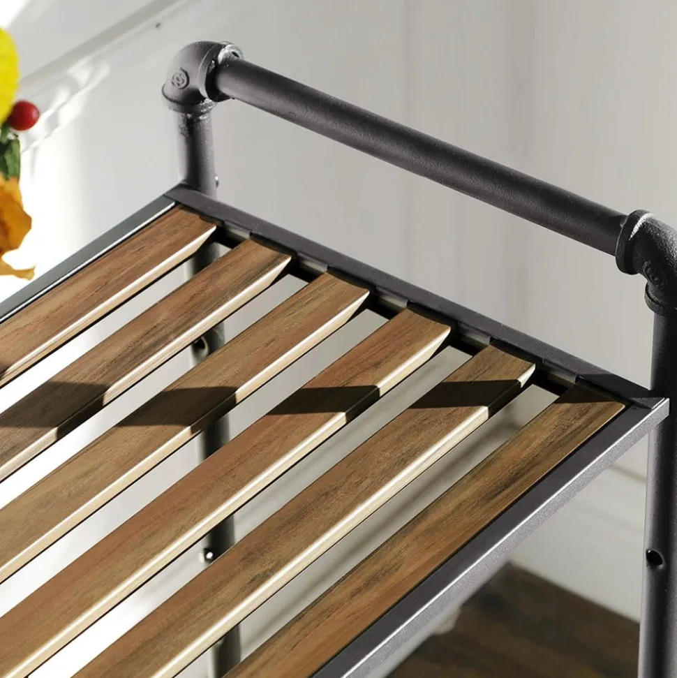 Outlet SONGMICS Étagère 5 niveaux industriel Marron Rustique