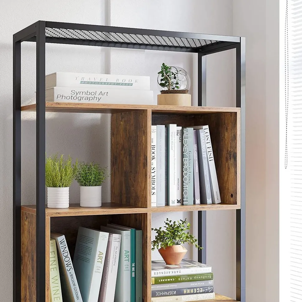 Outlet SONGMICS Étagère 5 niveaux industriel Blanc