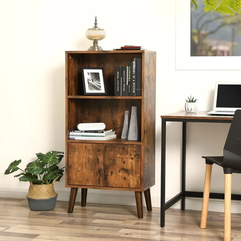 New SONGMICS Étagère 3 niveaux industriel