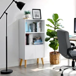 New SONGMICS Étagère 3 niveaux industriel