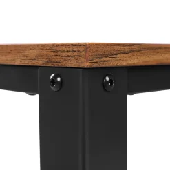 New SONGMICS Étagère 5 niveaux industriel Brun Vintage Noir