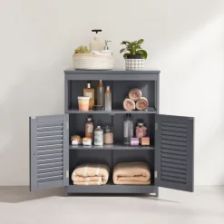 Store SONGMICS Étagère 5 niveaux industriel Brun Vintage Noir