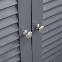 Store SONGMICS Étagère 5 niveaux industriel Brun Vintage Noir