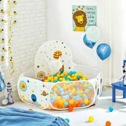 Fashion SONGMICS Étagère 4 niveaux transparent et doré clair