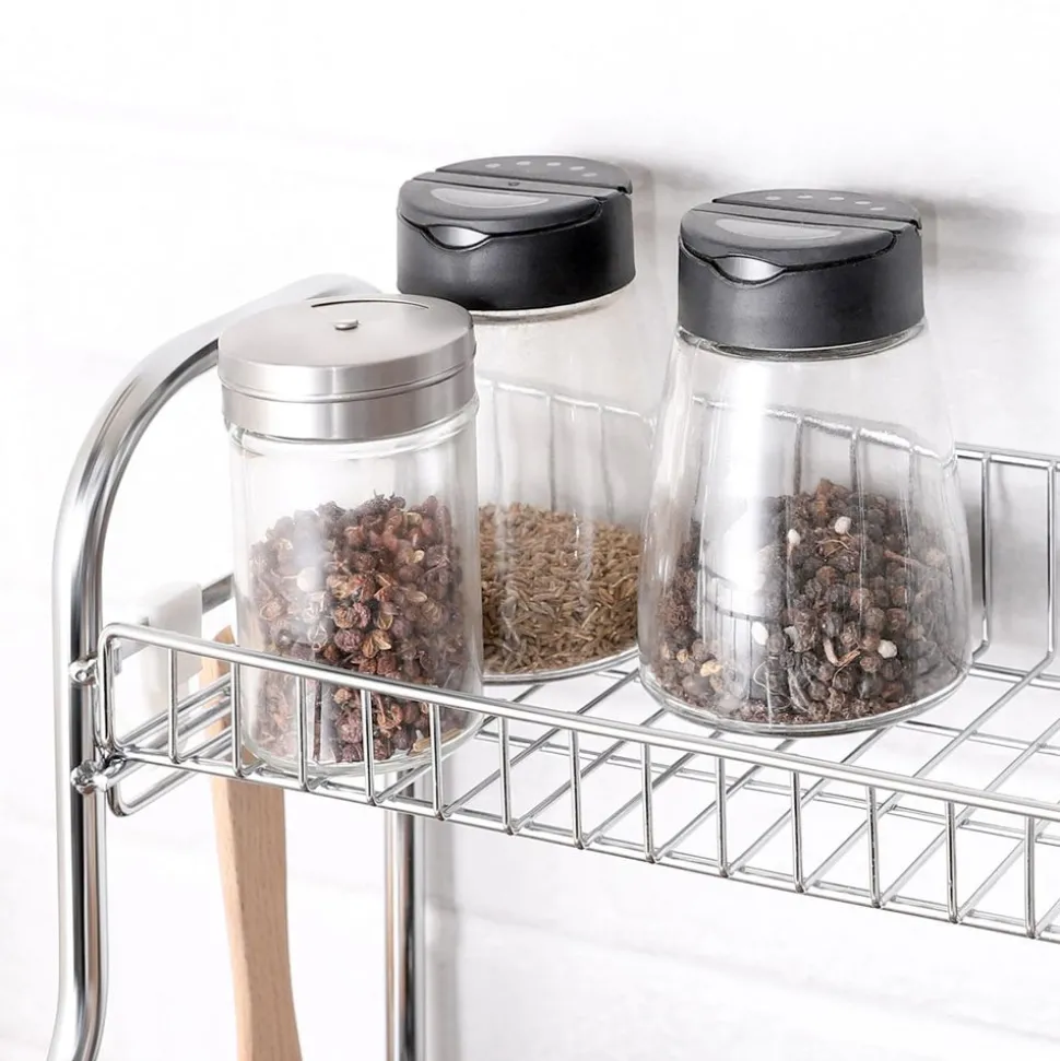 Store SONGMICS Étagère à épices à 2 niveaux