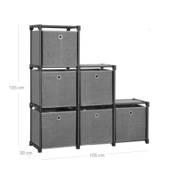 Best SONGMICS Étagère 4 roulettes Blanc