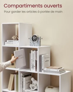 Cheap SONGMICS Étagère 200 x 100 x 50 cm métal