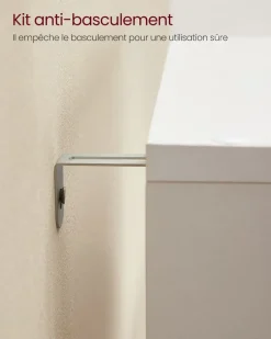 Cheap SONGMICS Étagère 200 x 100 x 50 cm métal