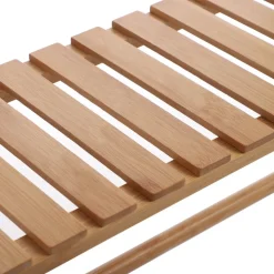 Clearance SONGMICS Étagère bambou Blanc