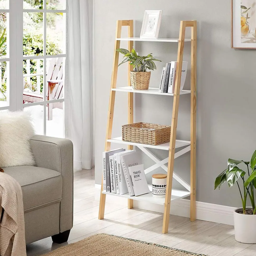 Cheap SONGMICS Étagère blanc