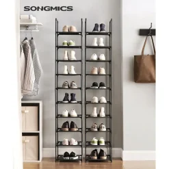 Cheap SONGMICS Étagère chaussures 10 niveaux Noir