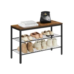 Hot SONGMICS Étagère chaussures grilles Noir