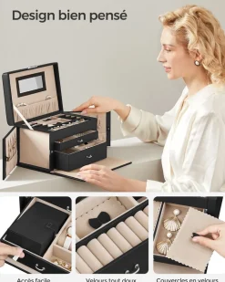 Cheap SONGMICS étagère échelle à 5 niveaux Jaune