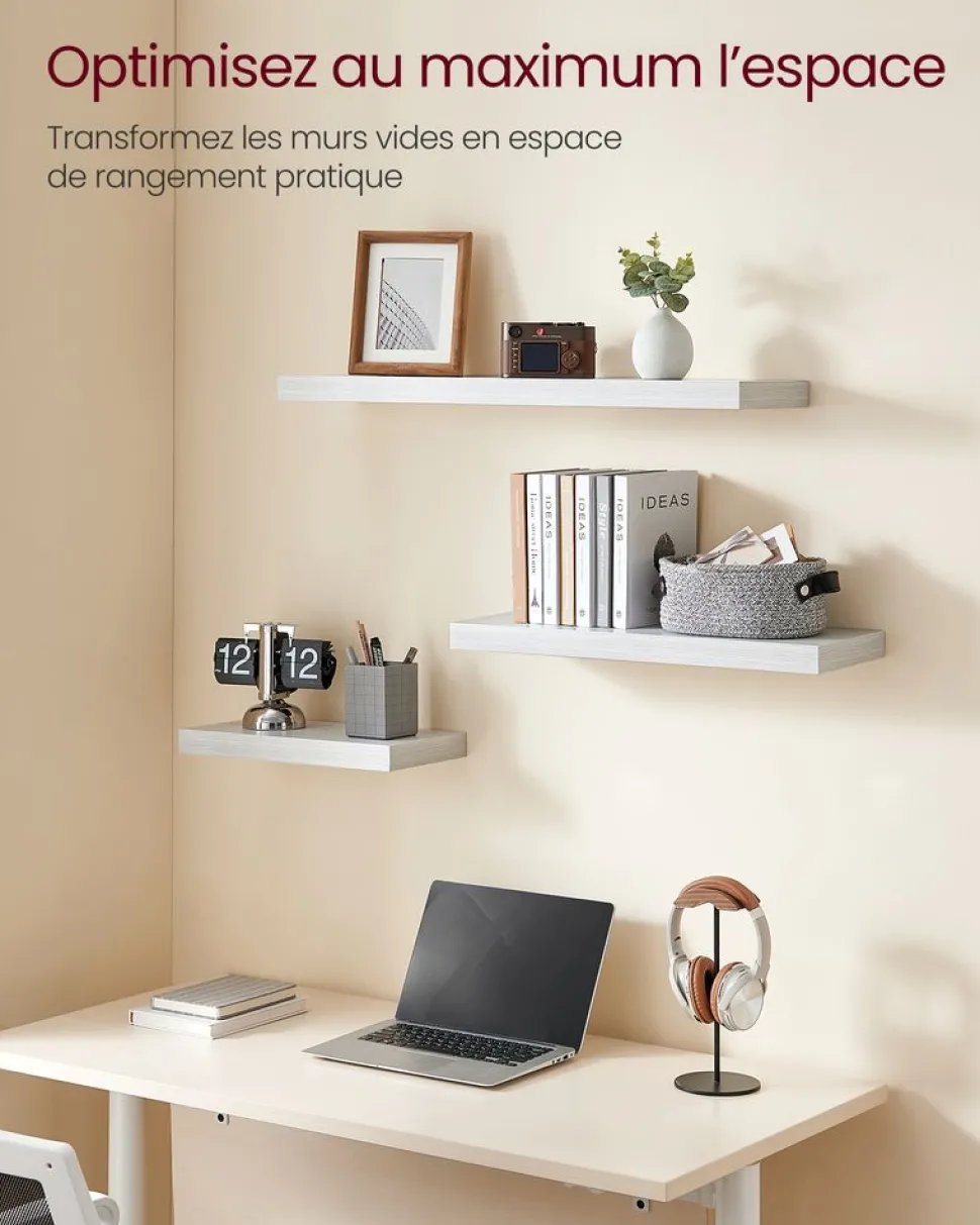 Cheap SONGMICS Étagère échelle 5 niveaux Noir