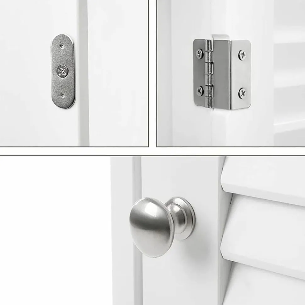 Hot SONGMICS Étagère échelle industriel Brun Vintage Noir