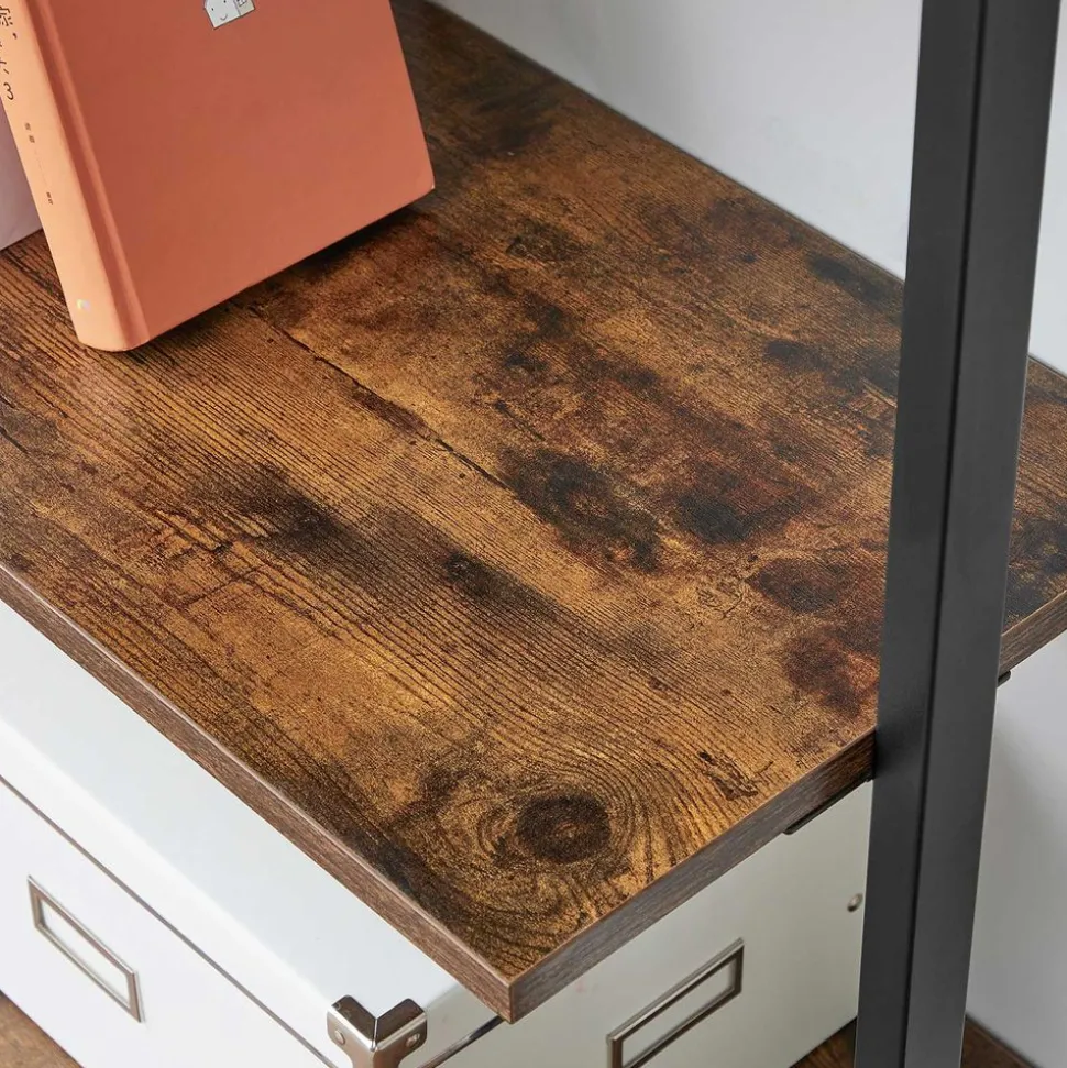 Cheap SONGMICS Étagère échelle industriel Noir