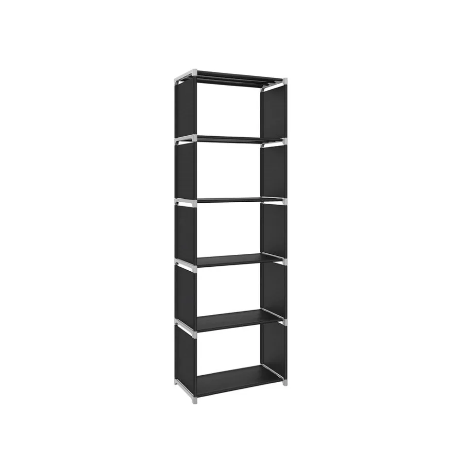 Fashion SONGMICS Étagère colonne noir