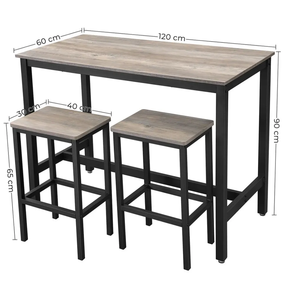 Discount SONGMICS Étagère cuisine industriel