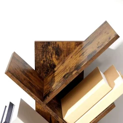 Best SONGMICS Étagère d'angle industriel Brun Vintage Noir