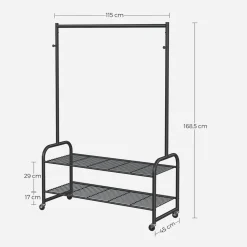 Best Sale SONGMICS Étagère de cuisine ５ niveaux