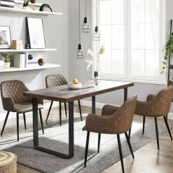 Hot SONGMICS Étagère de cuisine avec multiprise marron rustique et noir