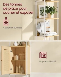 Hot SONGMICS Étagère de Cuisine avec Multiprise