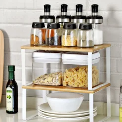 Sale SONGMICS Étagère de cuisine industriel Noir