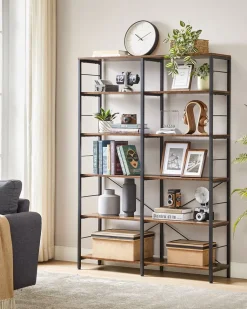 New SONGMICS Étagère de douche Blanc