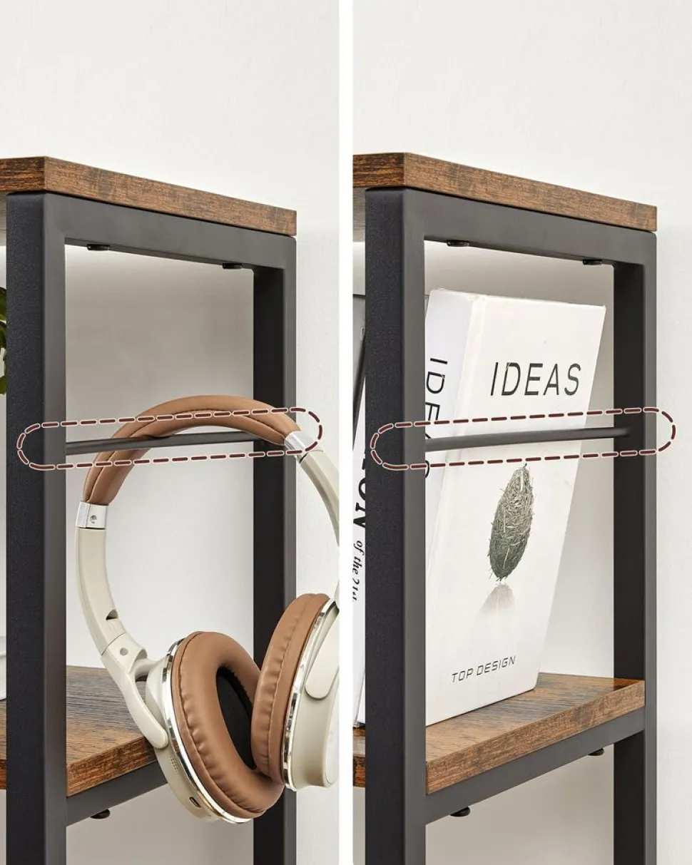 New SONGMICS Étagère de douche Blanc