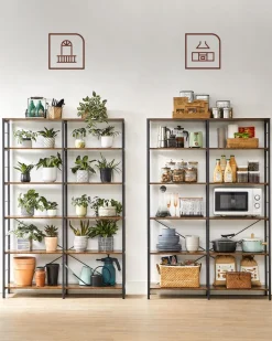 New SONGMICS Étagère de douche Blanc