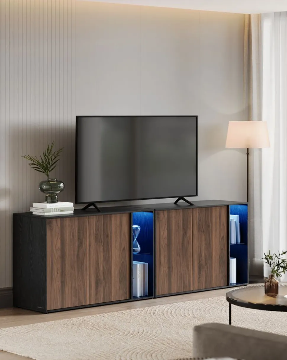 Outlet SONGMICS Étagère de rangement 6 niveaux doré métallique