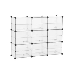 Hot SONGMICS Étagère de rangement modulable Blanc