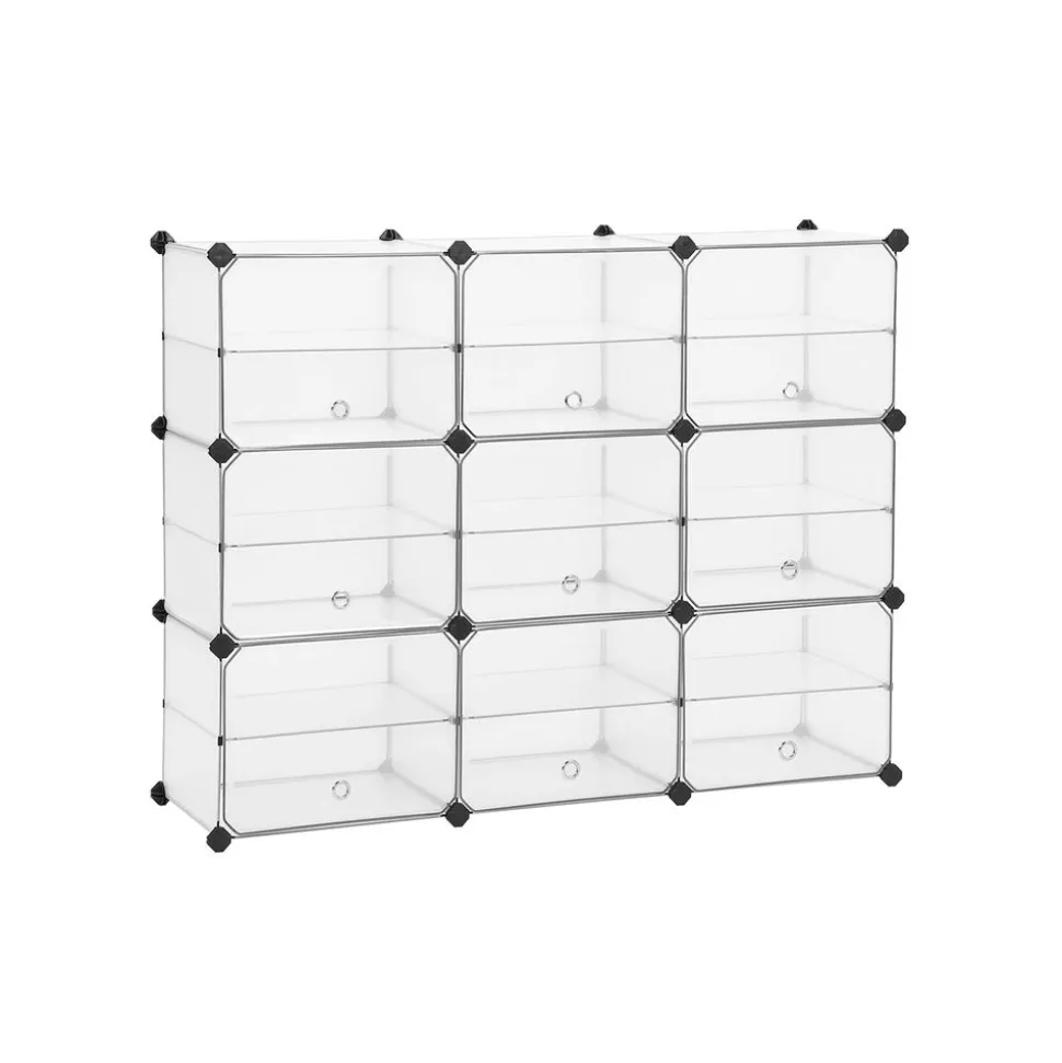 Hot SONGMICS Étagère de rangement modulable Blanc