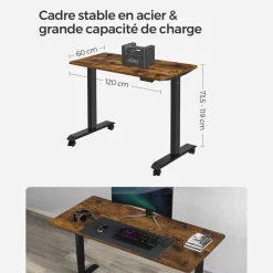 Hot SONGMICS Étagère de rangement pour enfants Gris Tourterelle