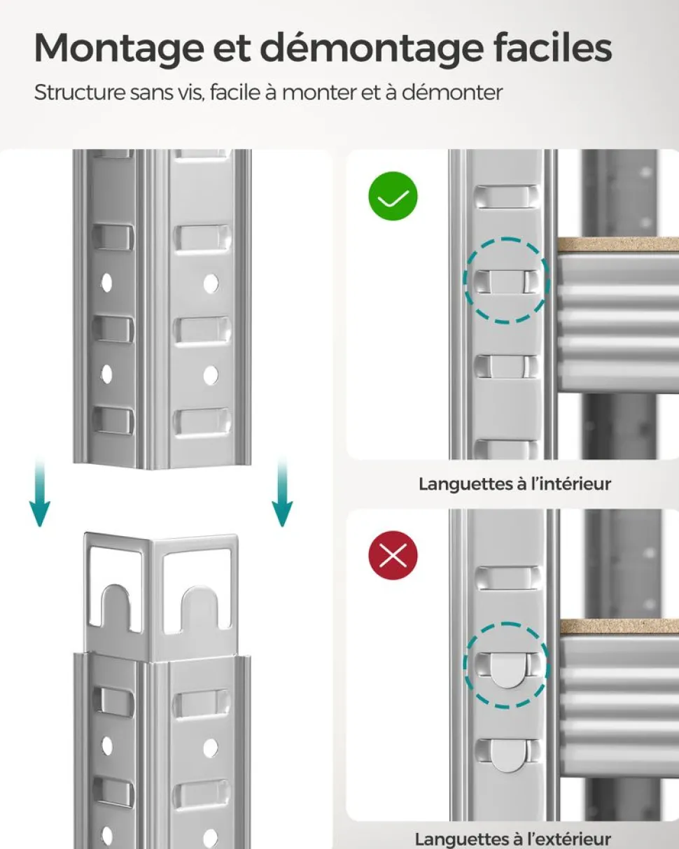 Cheap SONGMICS Étagère en forme d'arbre