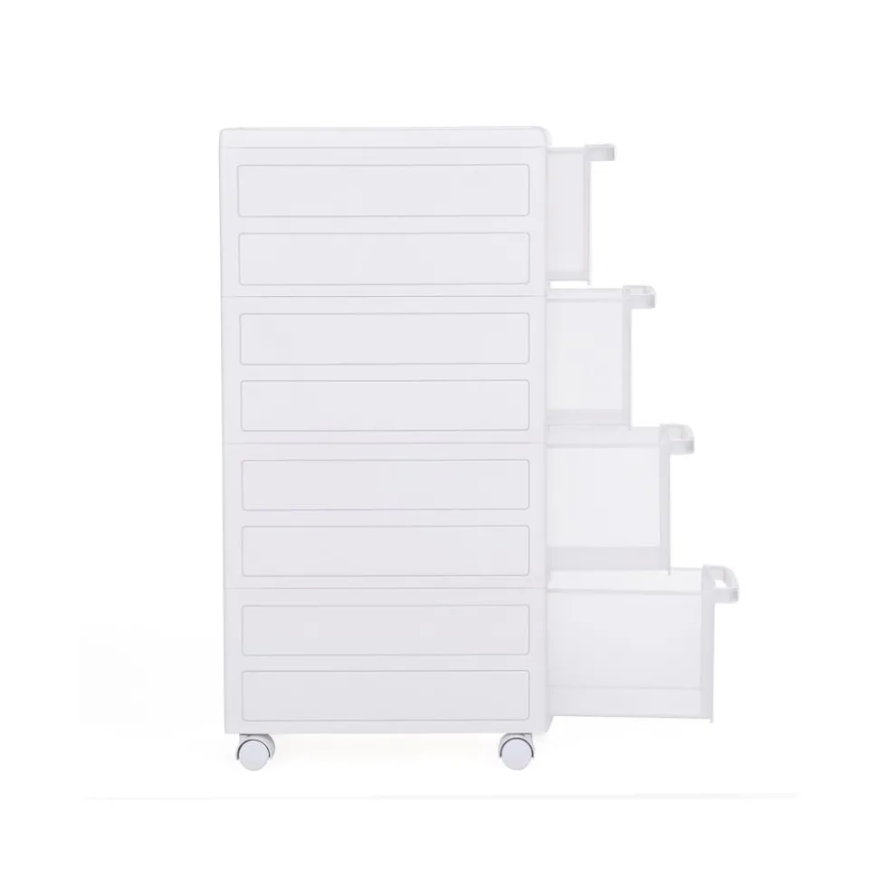Flash Sale SONGMICS Étagère mobile 4 casiers Blanc
