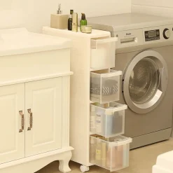 Flash Sale SONGMICS Étagère mobile 4 casiers Blanc