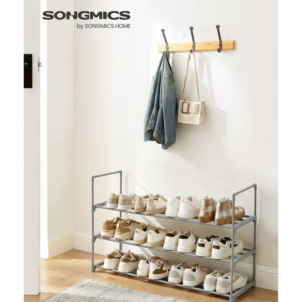 Best Sale SONGMICS Étagère modulable noir