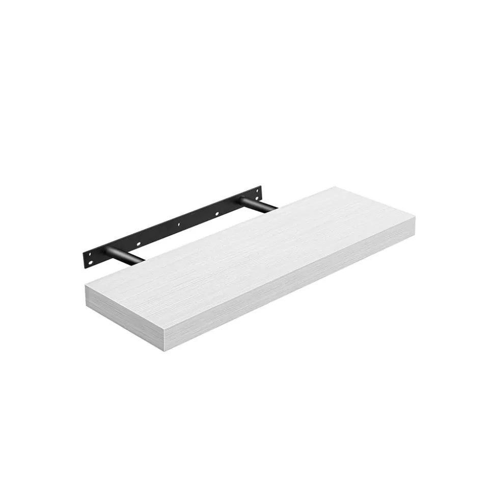 Sale SONGMICS Étagère murale Blanc érable