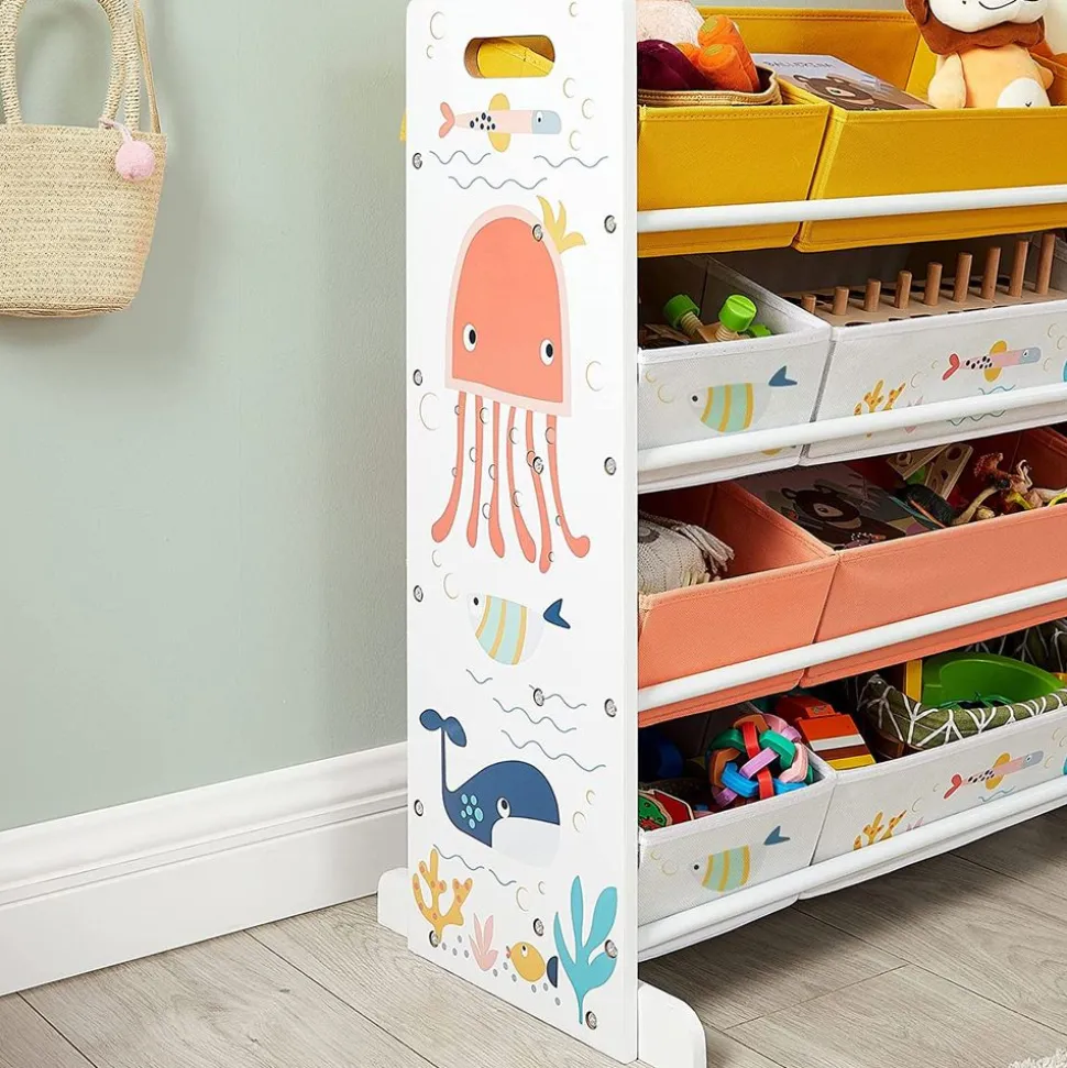 Flash Sale SONGMICS Étagère murale enfant blanc