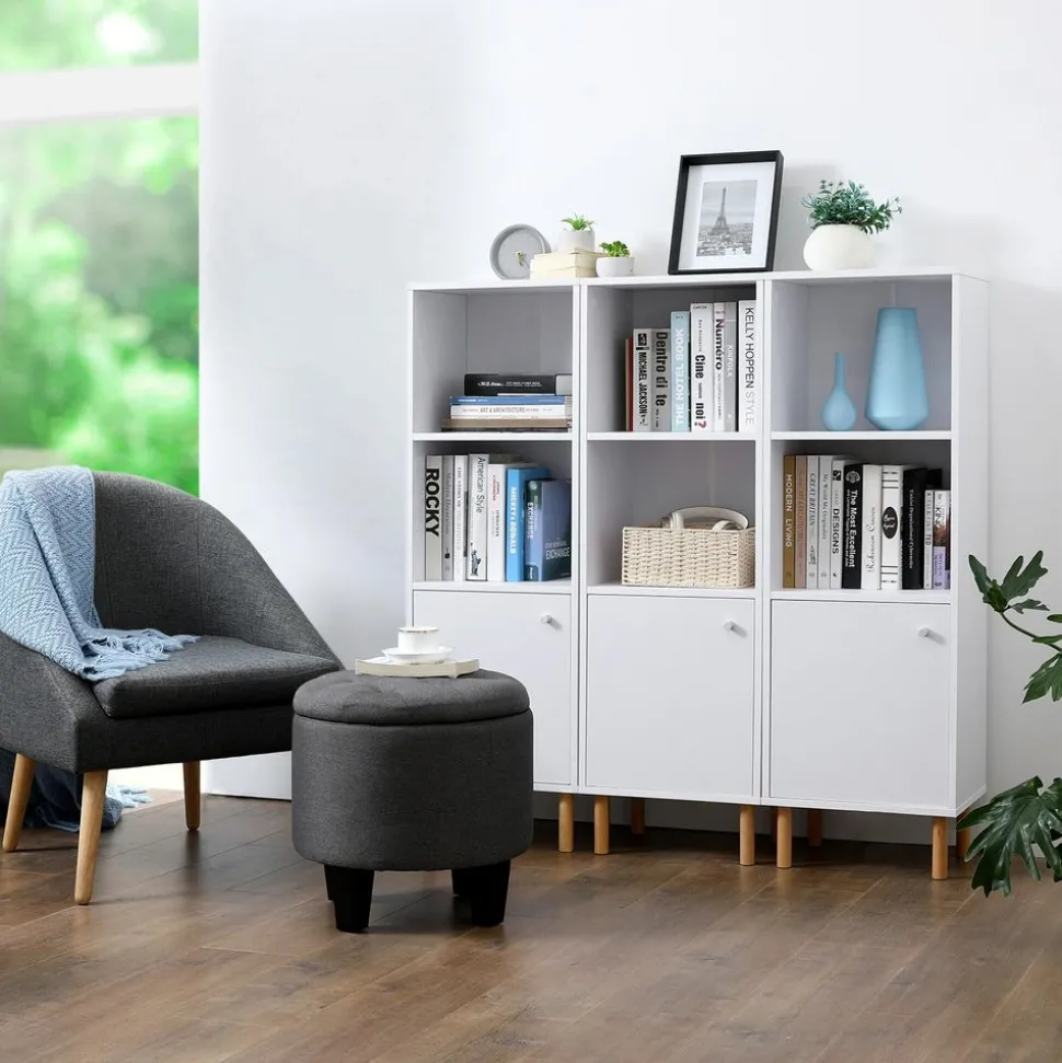 Shop SONGMICS Étagère placard Blanc