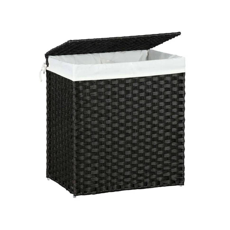 New SONGMICS Étagère placard échelle industriel Brun Vintage Noir