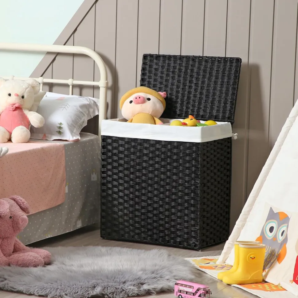 New SONGMICS Étagère placard échelle industriel Brun Vintage Noir