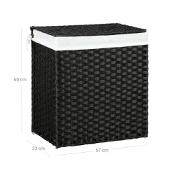 New SONGMICS Étagère placard échelle industriel Brun Vintage Noir