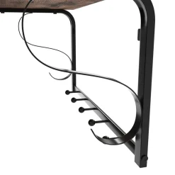 Sale SONGMICS Étagère portemanteau murale