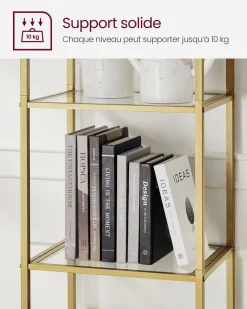 Discount SONGMICS Étagère pour jouets 3 compartiments 1 boîte gris tourterelle