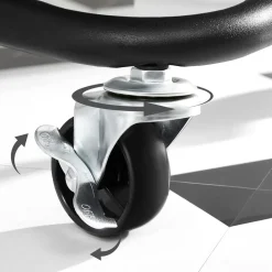 Shop SONGMICS Étagère rangement 3 niveaux noir