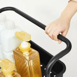 Shop SONGMICS Étagère rangement 3 niveaux noir