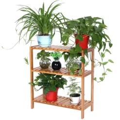 Online SONGMICS Étagère rangement bambou